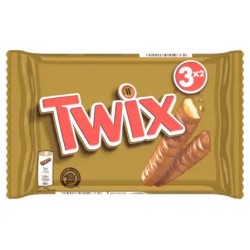 TWIX Barre chocolatée x3 - 150g
