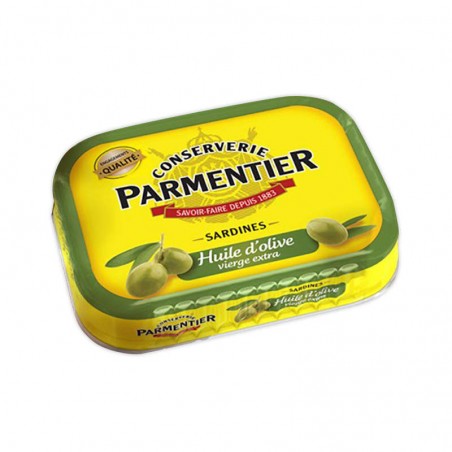 PARMENTIER Sardines à l'huile d'olive 135g