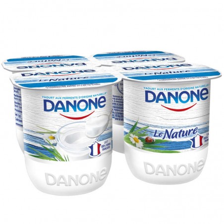 DANONE Yaourt Nature 4x125g